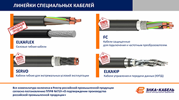 Презентация. Кабели специального назначения
