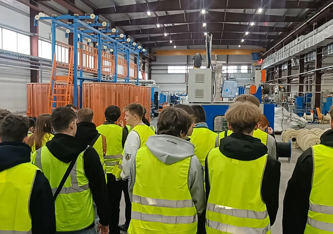 Экскурсия по производству ОКП «ЭЛКА-Кабель» для студентов ПМК